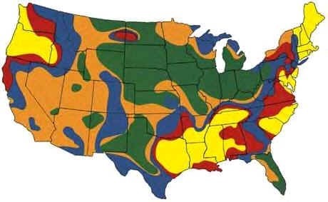 Hard Water Map